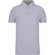Polo Jersey Manches Courtes Homme, Couleur : Oxford Grey, Taille : S