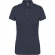Polo Jersey Manches Courtes Femme, Couleur : Navy (Bleu Marine), Taille : XS