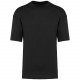 T-Shirt Unisexe Oversize Manches Courtes, Couleur : Black, Taille : XS