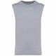 T-Shirt Sans Manches Écoresponsable Homme, Couleur : Oxford Grey, Taille : S
