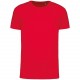 T-Shirt Bio150Ic Col Rond Homme, Couleur : Red, Taille : S