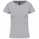 T-Shirt Bio150Ic Col Rond Femme, Couleur : Oxford Grey, Taille : XS