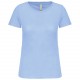 T-Shirt Bio150Ic Col Rond Femme, Couleur : Sky Blue, Taille : XS