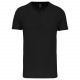 T-Shirt Bio150Ic Col V Homme, Couleur : Black, Taille : S