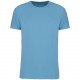 T-Shirt à Col Rond Bio190Ic Unisexe, Couleur : Cloudy Blue Heather, Taille : XXS