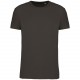 T-Shirt à Col Rond Bio190Ic Unisexe, Couleur : Dark Grey, Taille : XXS