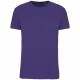 T-Shirt à Col Rond Bio190Ic Unisexe, Couleur : Deep Purple, Taille : XXS