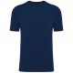 T-Shirt Col Rond Manches Courtes Unisexe , Couleur : Navy, Taille : XS
