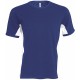 T-Shirt Bicolore Manches Courtes : Tiger , Couleur : Royal Blue / White, Taille : 3XL