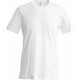 T-Shirt Col Rond Manches Courtes, Couleur : White (Blanc), Taille : 3XL