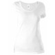 T-Shirt Manches Courtes Femme, Couleur : White (Blanc), Taille : XS