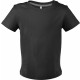 T-Shirt Manches Courtes Bébé, Couleur : Black (Noir), Taille : 3 Mois