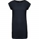T-Shirt Long Femme, Couleur : Navy (Bleu Marine), Taille : S / M