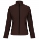 Veste Softshell Femme, Couleur : Chocolate, Taille : S