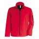 Veste Softshell, Couleur : Red (Rouge), Taille : S