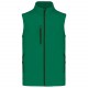 Bodywarmer Softshell Homme, Couleur : Kelly Green, Taille : S