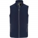 Bodywarmer Softshell 2 Couches, Couleur : Navy (Bleu Marine), Taille : XS