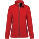 Veste Softshell 2 couches femme, Couleur : Red (Rouge), Taille : XS