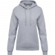 Sweat-shirt capuche femme, Couleur : Oxford Grey, Taille : XS
