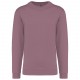 Sweat-Shirt Col Rond Unisexe, Couleur : Dusty Purple, Taille : XS