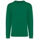Sweat-Shirt Col Rond Unisexe, Couleur : Kelly Green, Taille : XS