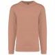Sweat-Shirt Col Rond Unisexe, Couleur : Peach, Taille : XS
