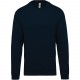 Sweat-shirt col rond enfant, Couleur : Navy (Bleu Marine), Taille : 10 / 12 Ans
