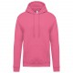 Sweat-Shirt Capuche Homme, Couleur : Candyfloss, Taille : XS