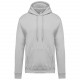 Sweat-Shirt Capuche Homme, Couleur : Sweet Grey, Taille : XS