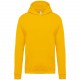 Sweat-shirt capuche enfant, Couleur : Yellow (jaune), Taille : 4 / 6 Ans