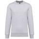 Sweat-Shirt Col Rond Homme, Couleur : Ash Heather, Taille : XS