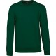 Sweat-Shirt Col Rond, Couleur : Forest Green, Taille : XS