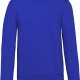 Sweat-Shirt Col Rond, Couleur : Light Royal Blue, Taille : XS
