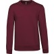 Sweat-Shirt Col Rond, Couleur : Wine, Taille : XS