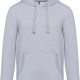Sweat-Shirt Capuche Homme, Couleur : Oxford Grey, Taille : XS