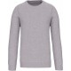 Sweat-Shirt Piqué Bio, Couleur : Oxford Grey, Taille : S