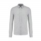 Chemise maille piquée manches longues, Couleur : Oxford Grey, Taille : S