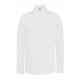 Chemise Col Mao Manches Longues, Couleur : White (Blanc), Taille : S