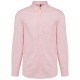 Chemise Oxford Manches Longues, Couleur : Oxford Pale Pink, Taille : 3XL