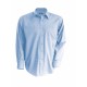 Chemise Popeline Manches Longues, Couleur : Bright Sky, Taille : 3XL