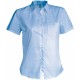 Chemise Manches Courtes Femme : Judith , Couleur : Bright Sky, Taille : 3XL