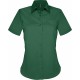 Chemise Manches Courtes Femme : Judith , Couleur : Forest Green, Taille : 3XL