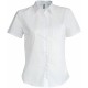Chemise Manches Courtes Femme : Judith , Couleur : White (Blanc), Taille : S