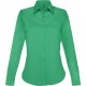Chemise Manches Longues Femme : Jessica , Couleur : Kelly Green, Taille : 3XL