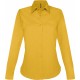 Chemise Manches Longues Femme : Jessica , Couleur : Yellow (jaune), Taille : 3XL