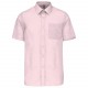 Ace > Chemises Manches Courtes, Couleur : Pale Pink, Taille : 4XL