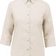 Chemise Manches 3/4 Femme, Couleur : Angora, Taille : S