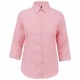 Chemise Manches 3/4 Femme, Couleur : Pale Pink, Taille : S