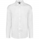 Chemise Oxford Manches Longues Homme, Couleur : White, Taille : S