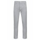 Pantalon 5 Poches Homme, Couleur : Washed Snow Grey, Taille : 36 FR